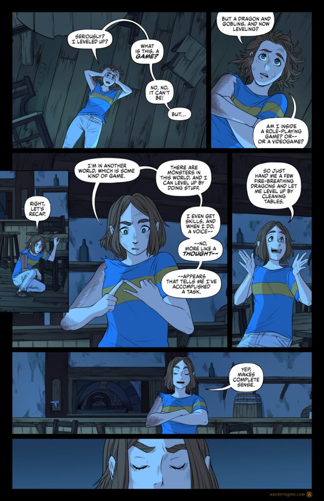 Chapter 2 Page 2 The Wandering Inn Comic