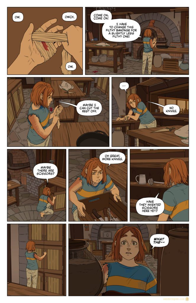 Chapter 7: Page 9 - The Wandering Inn Comic